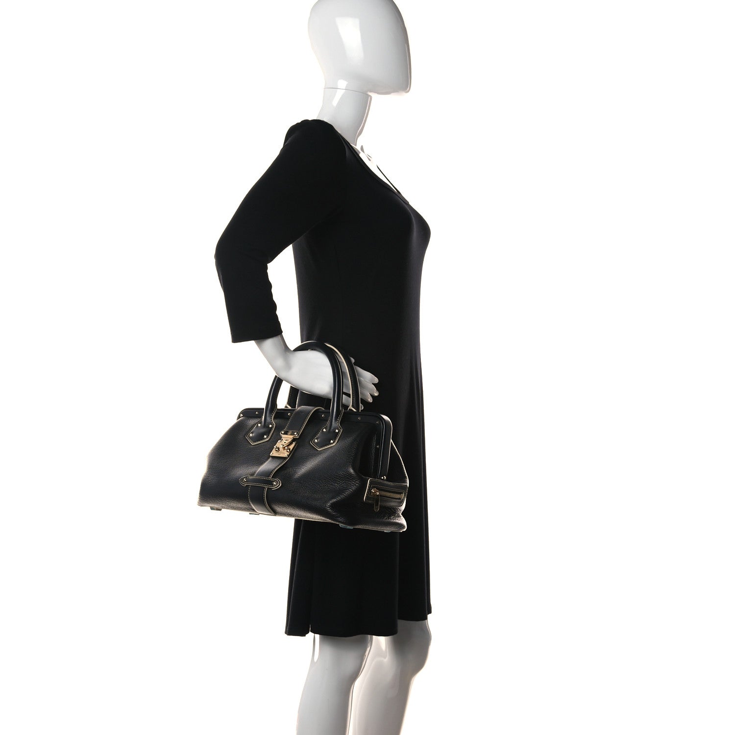 Louis Vuitton Suhali L'Ingenieux PM Black 2 of 13