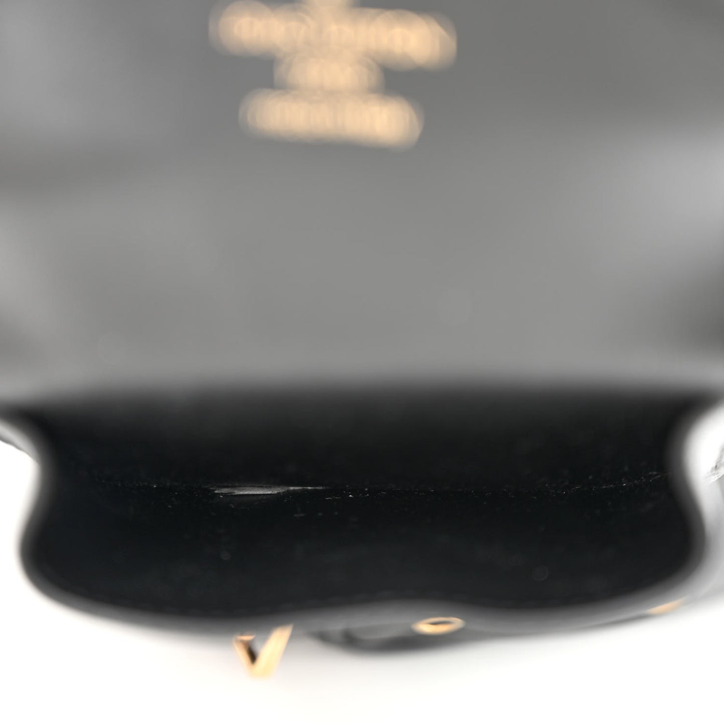 Calfskin Monogram Embossed Utility Crossbody Black