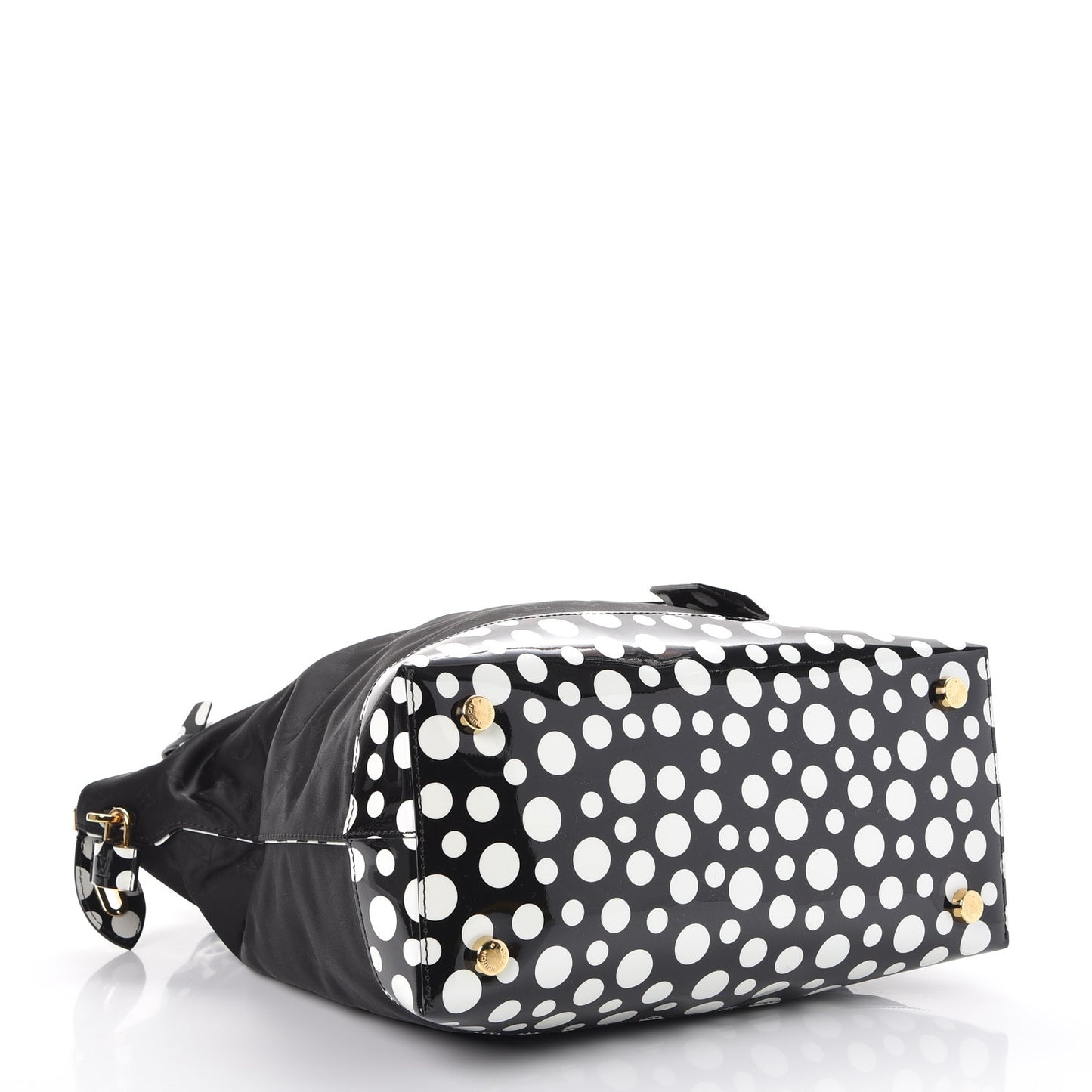 Nylon Kusama Infinity Dots Lockit Vertical MM Black White