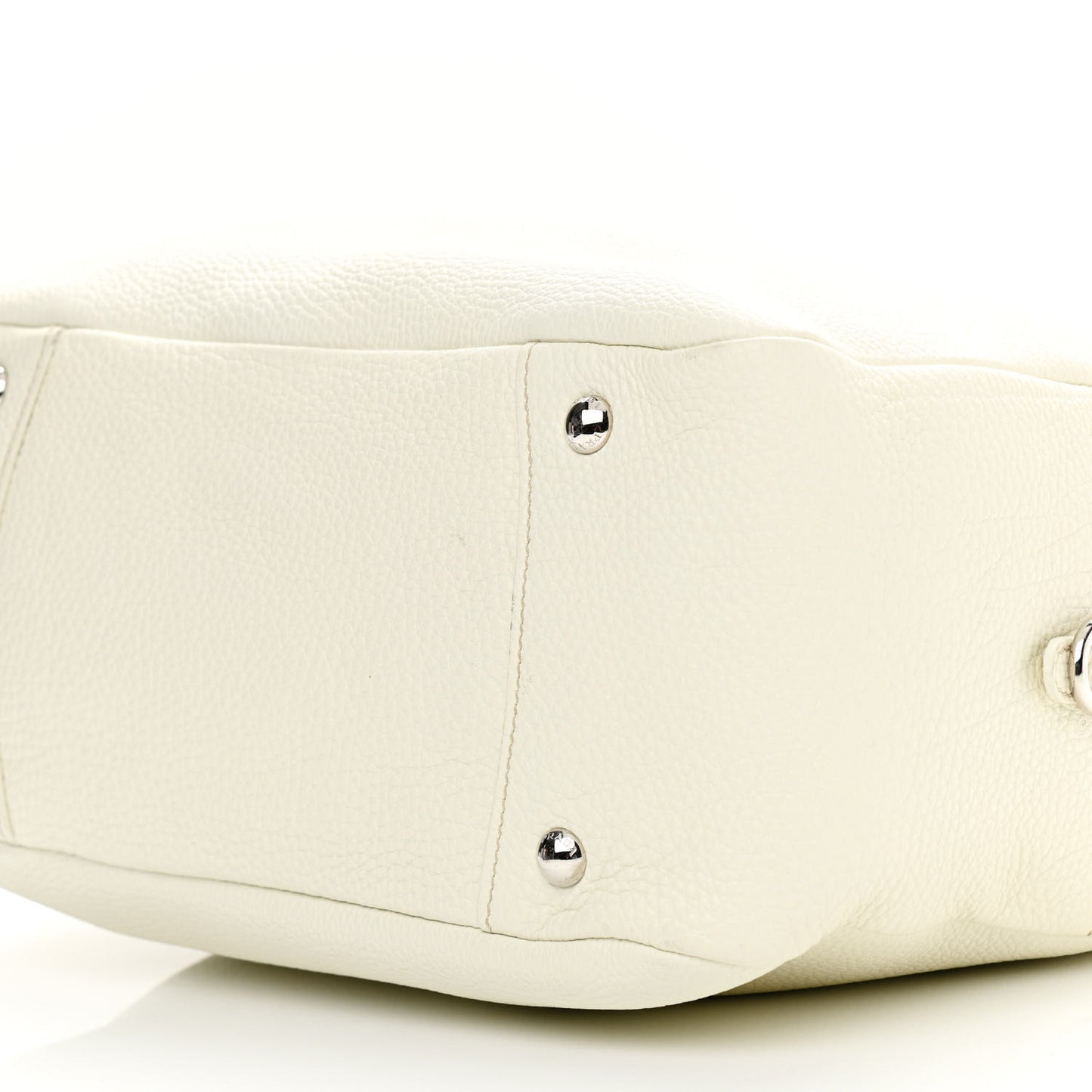 Vitello Daino Satchel Bianco
