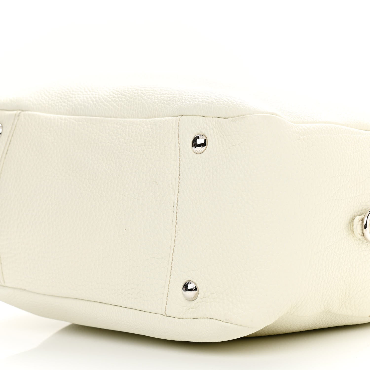 Prada Vitello Daino Satchel Bianco 10 of 15
