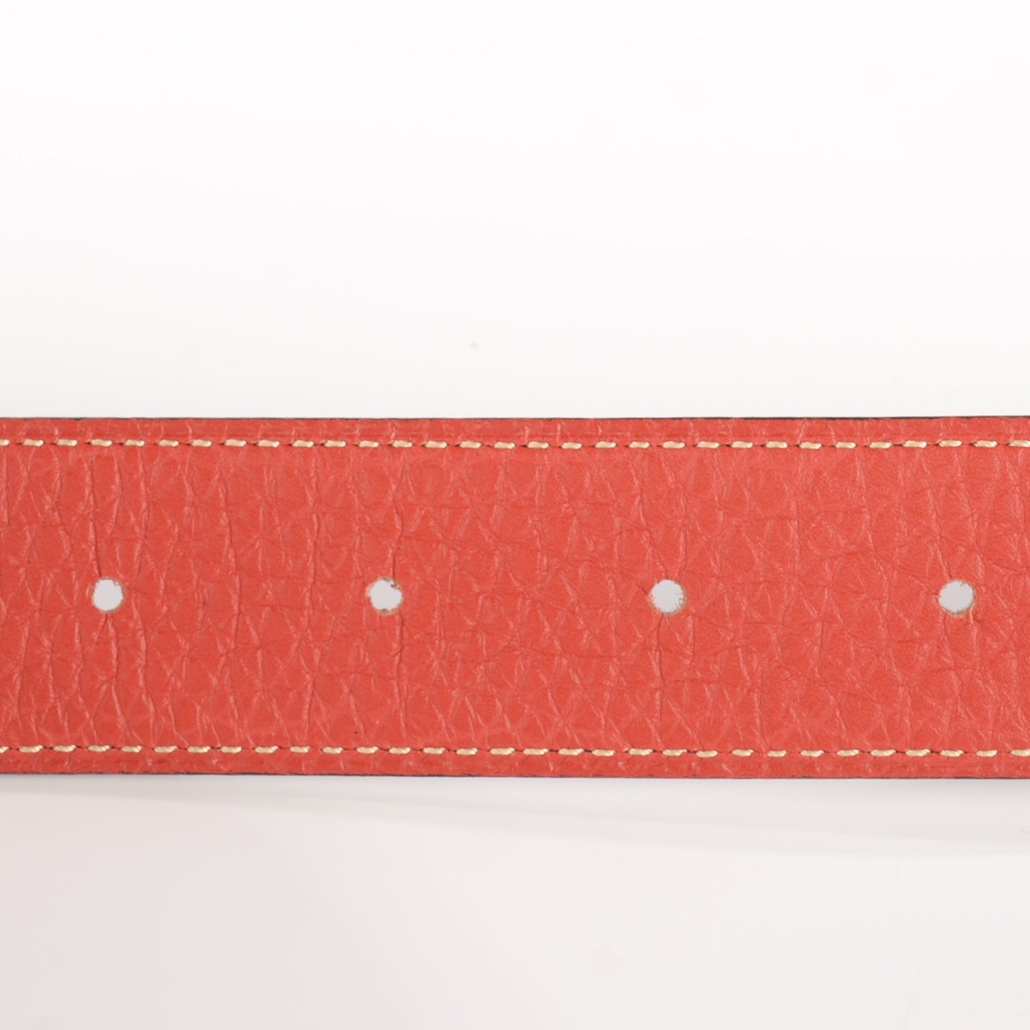 Togo Chamonix 32mm Belt Strap 90 Sanguine Chocolate