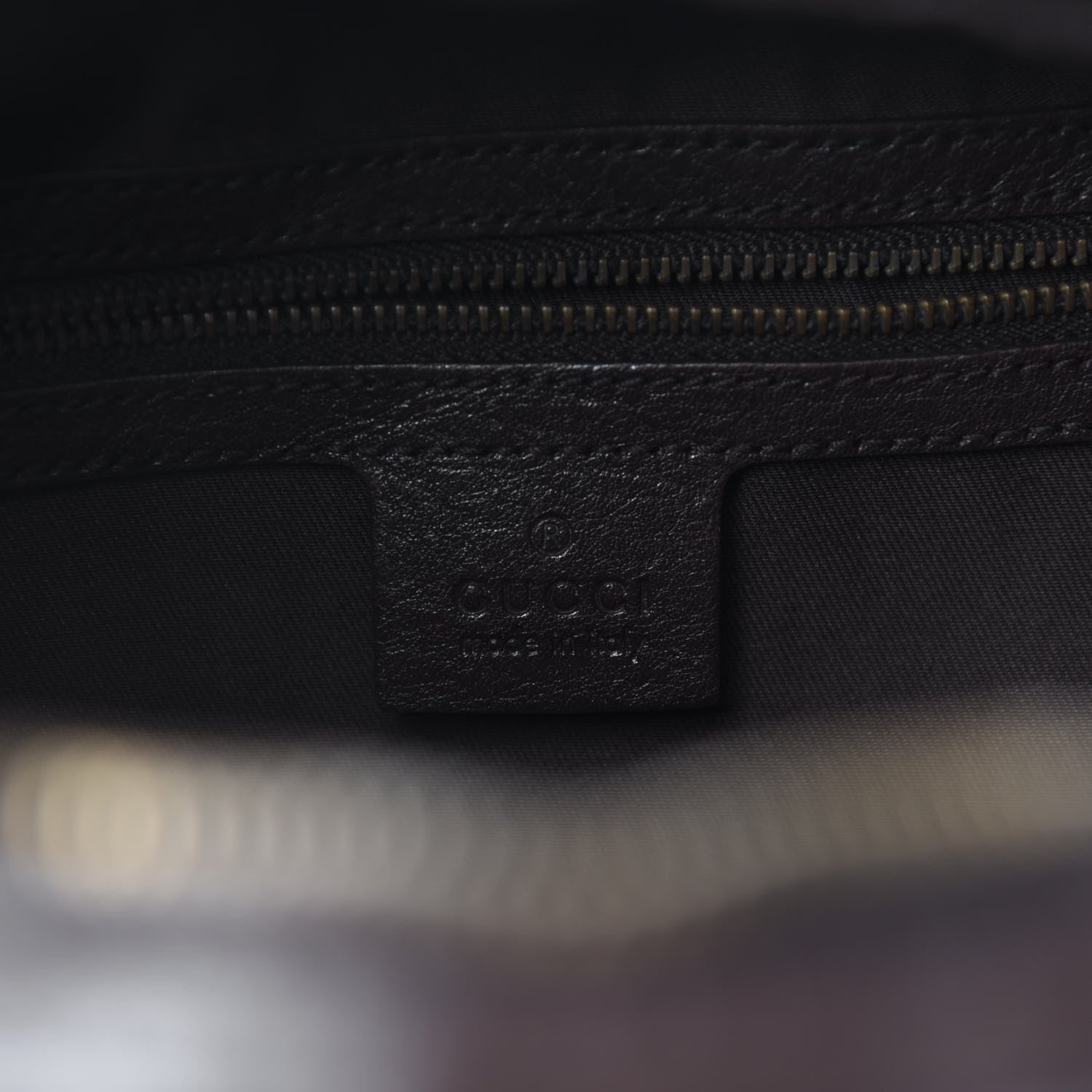Gucci Monogram Medium Interlocking Hobo Dark Brown 8 of 10
