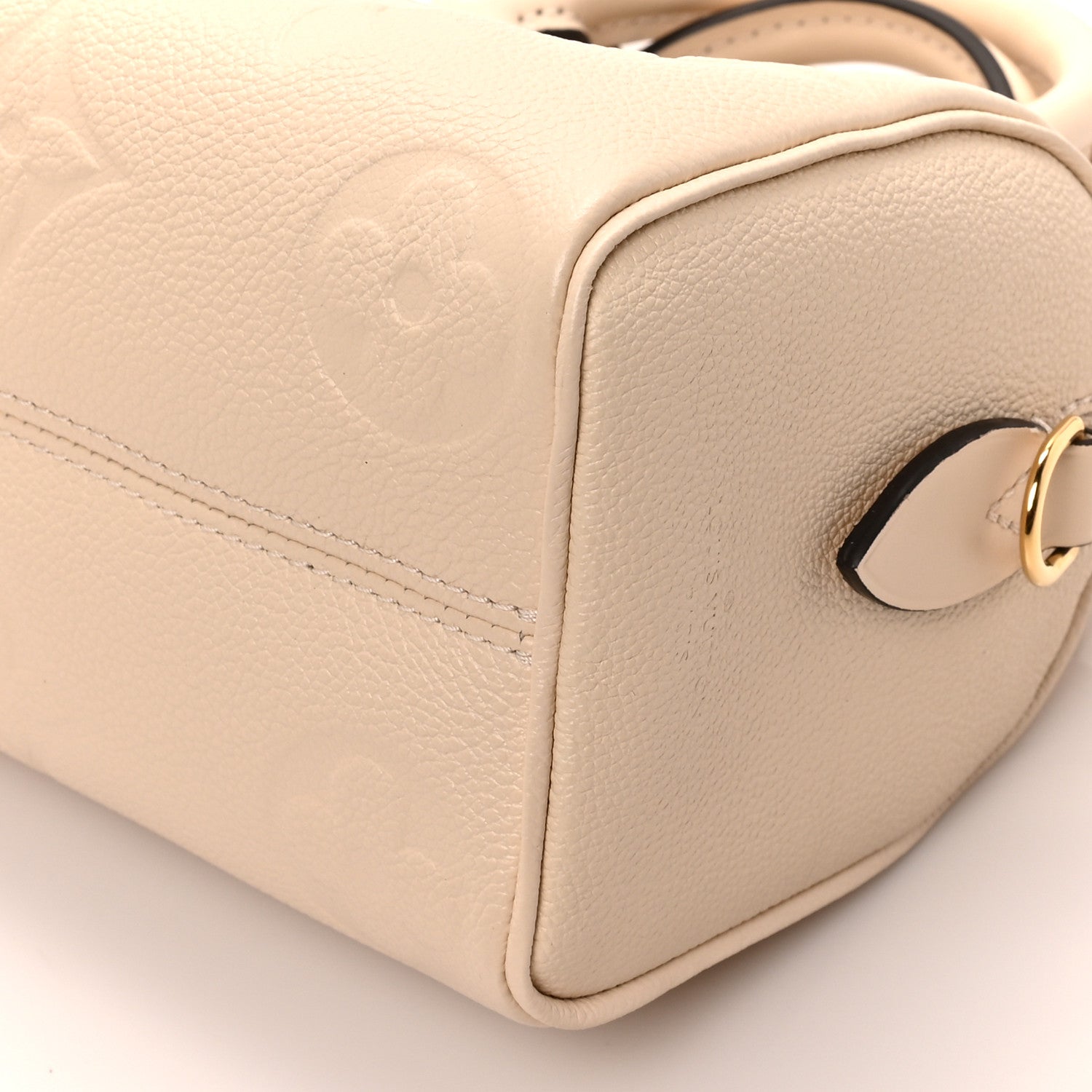 Louis Vuitton Empreinte Monogram Giant Speedy Bandouliere 20 Creme 8 of 8