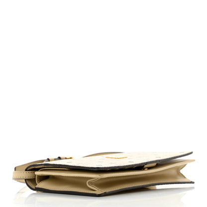 MCM Visetos Chain Wallet Crossbody Beige 4 of 12