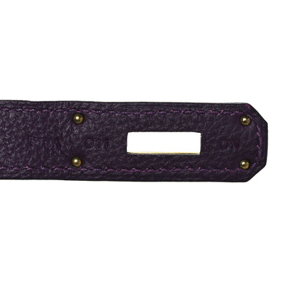 Hermes Togo Birkin 35 Raisin 8 of 13