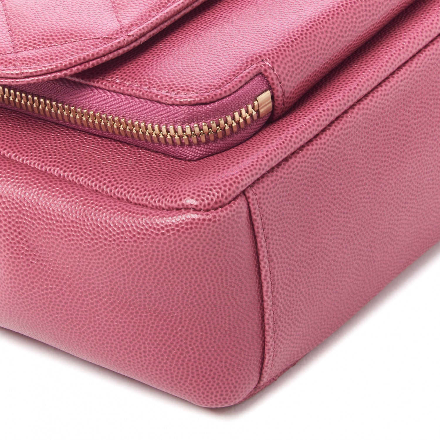 Chanel Caviar Quilted Medium Business Affinity Flap Pink 5 of 17
