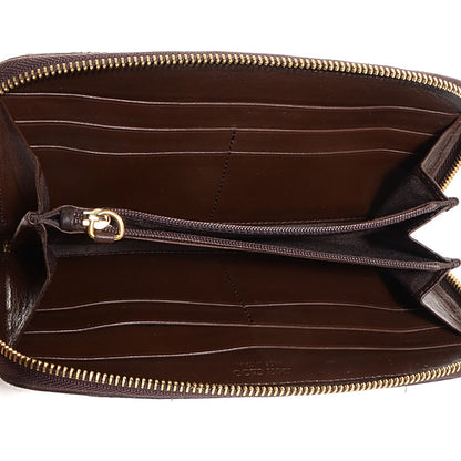 Jimmy Choo Zebra Print Pony Hair Wallet Brown 5 of 6