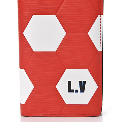 Louis Vuitton Epi World Cup Brazza Wallet Red 8 of 9
