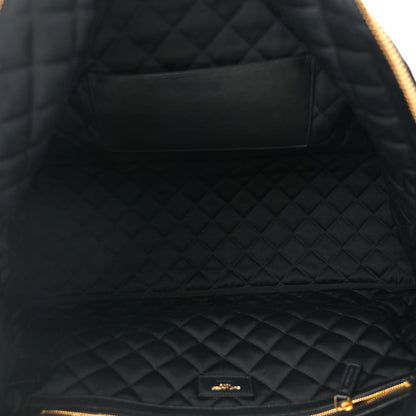 Saint Laurent Calfskin Quilted ES Giant Travel Bag Black 5 of 10