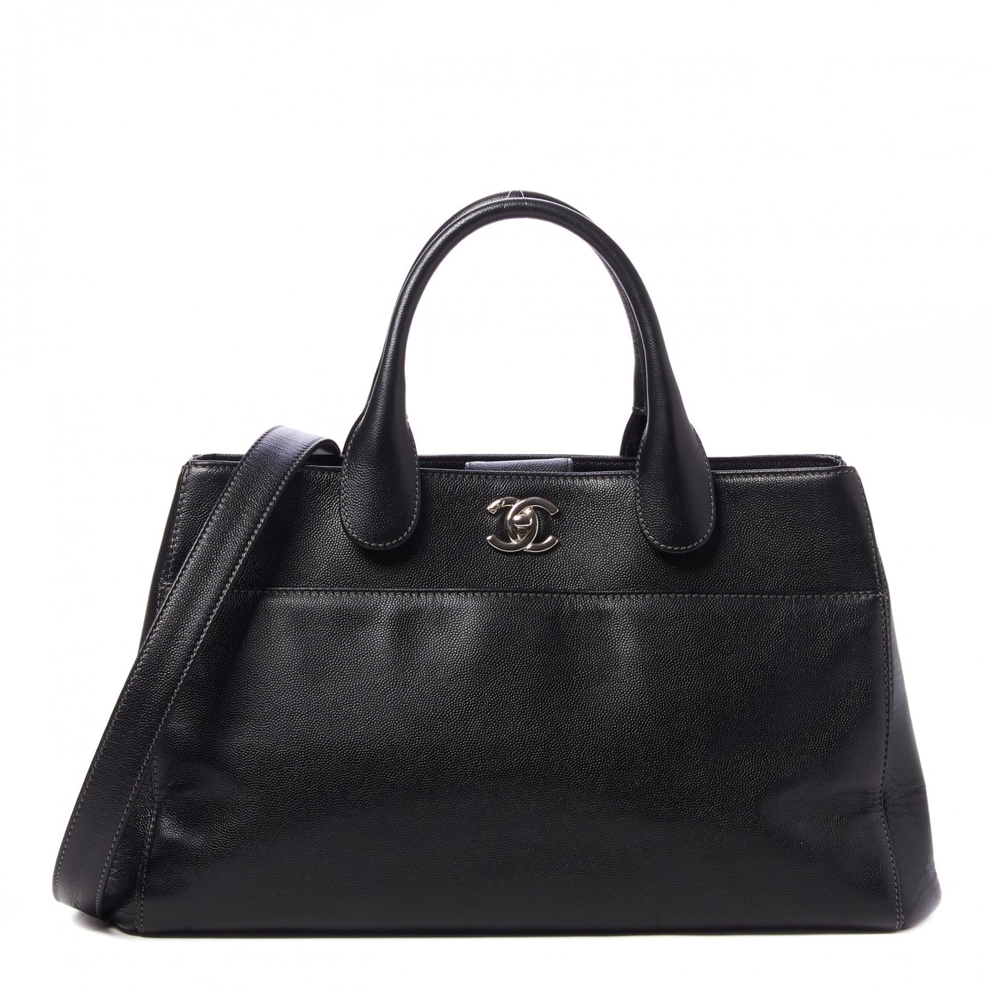 Caviar Cerf Executive Shopper Tote Black