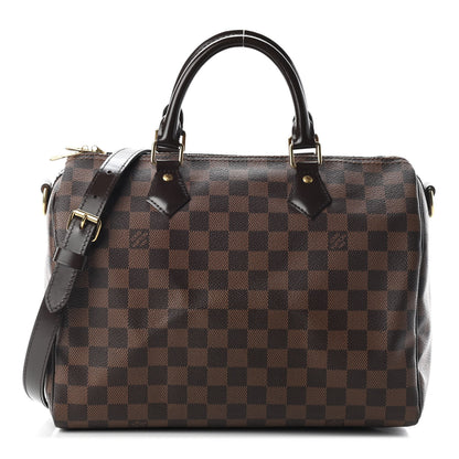 Louis Vuitton Damier Ebene Speedy Bandouliere 30 1 of 9