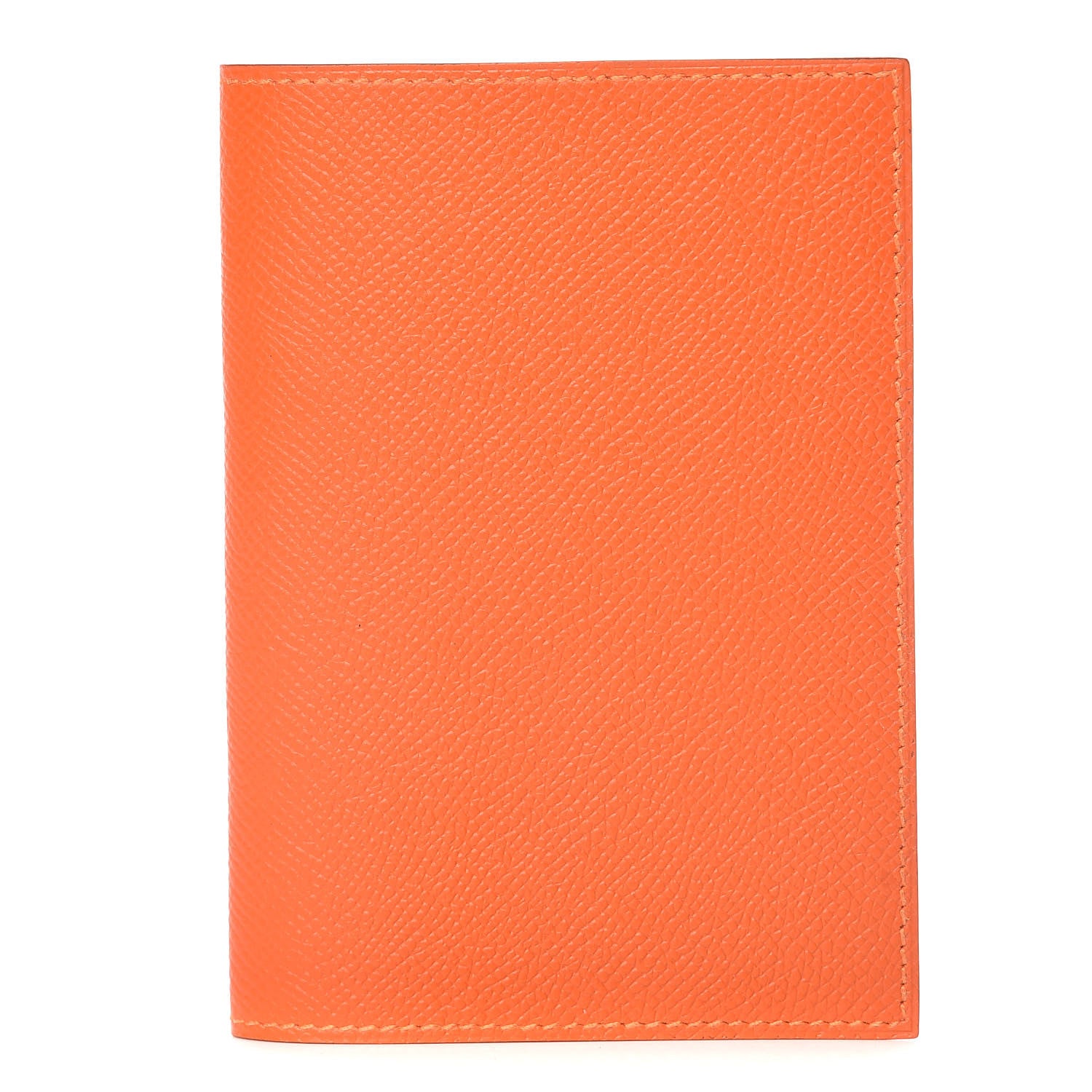 Hermes Epsom MC2 Magellan Passport Holder Orange 1 of 8