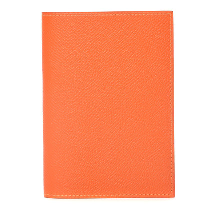 Hermes Epsom MC2 Magellan Passport Holder Orange 1 of 8