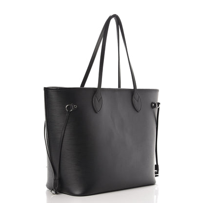 Louis Vuitton Epi Neverfull MM Black 4 of 12