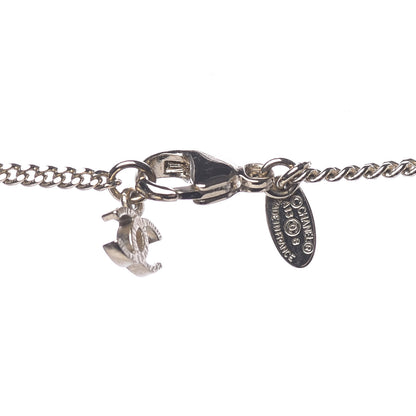 Chanel Tweed Effect CC Necklace Gold 5 of 6
