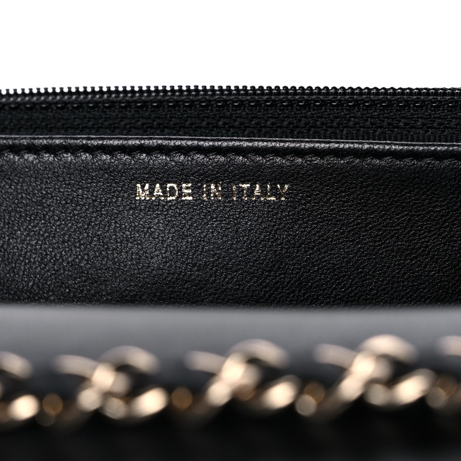 Chanel Lambskin Quilted Trendy CC Wallet On Chain WOC Black 7 of 11