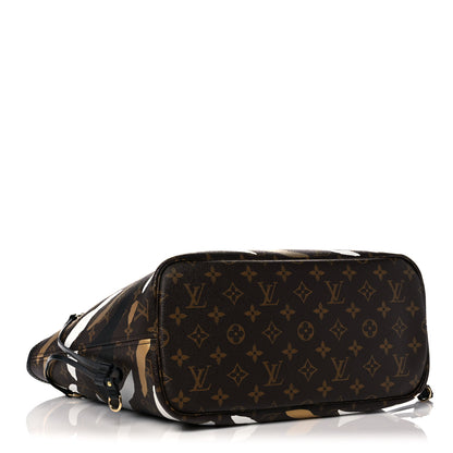 Louis Vuitton X LOL Monogram Neverfull MM Gold Silver 4 of 12