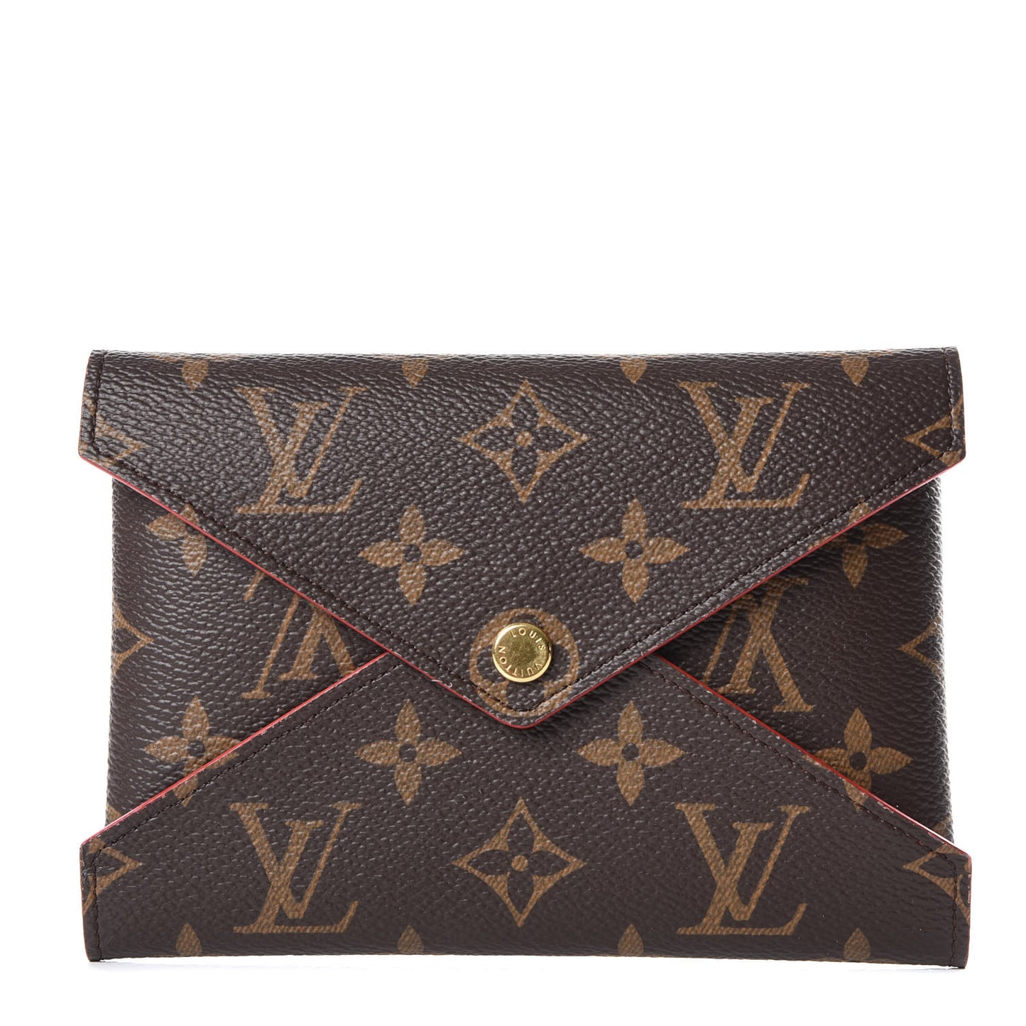 Monogram Medium Kirigami Pochette Insert Coquelicot