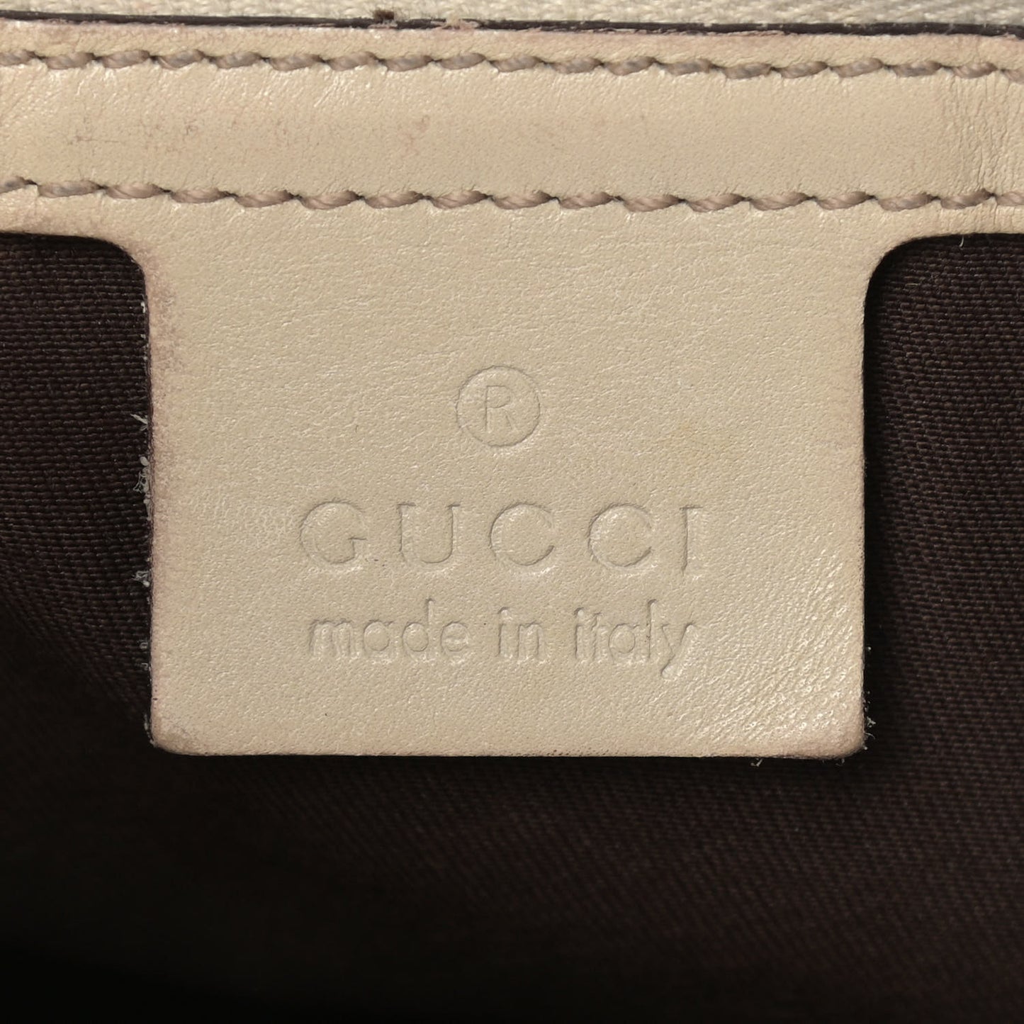 Guccissima Medium Jackie O Bouvier Hobo Off White