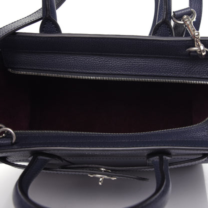Mulberry Grained Vegetable Calfskin Mini Zipped Bayswater Navy 5 of 8