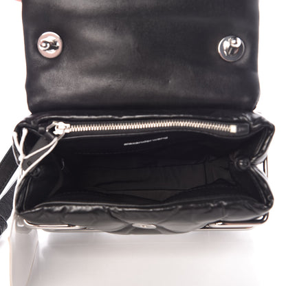 Alexander Wang Calfskin Quilted Halo Crossbody Bag Black 6 of 8