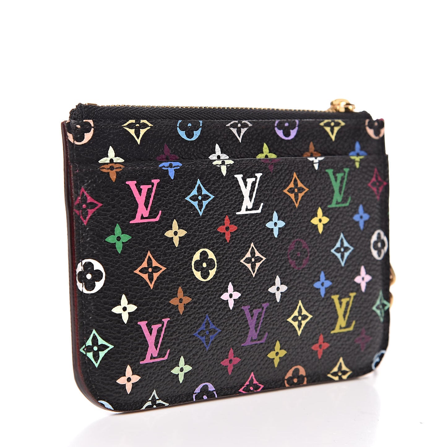 Monogram Multicolor Key Pouch Black Grenade