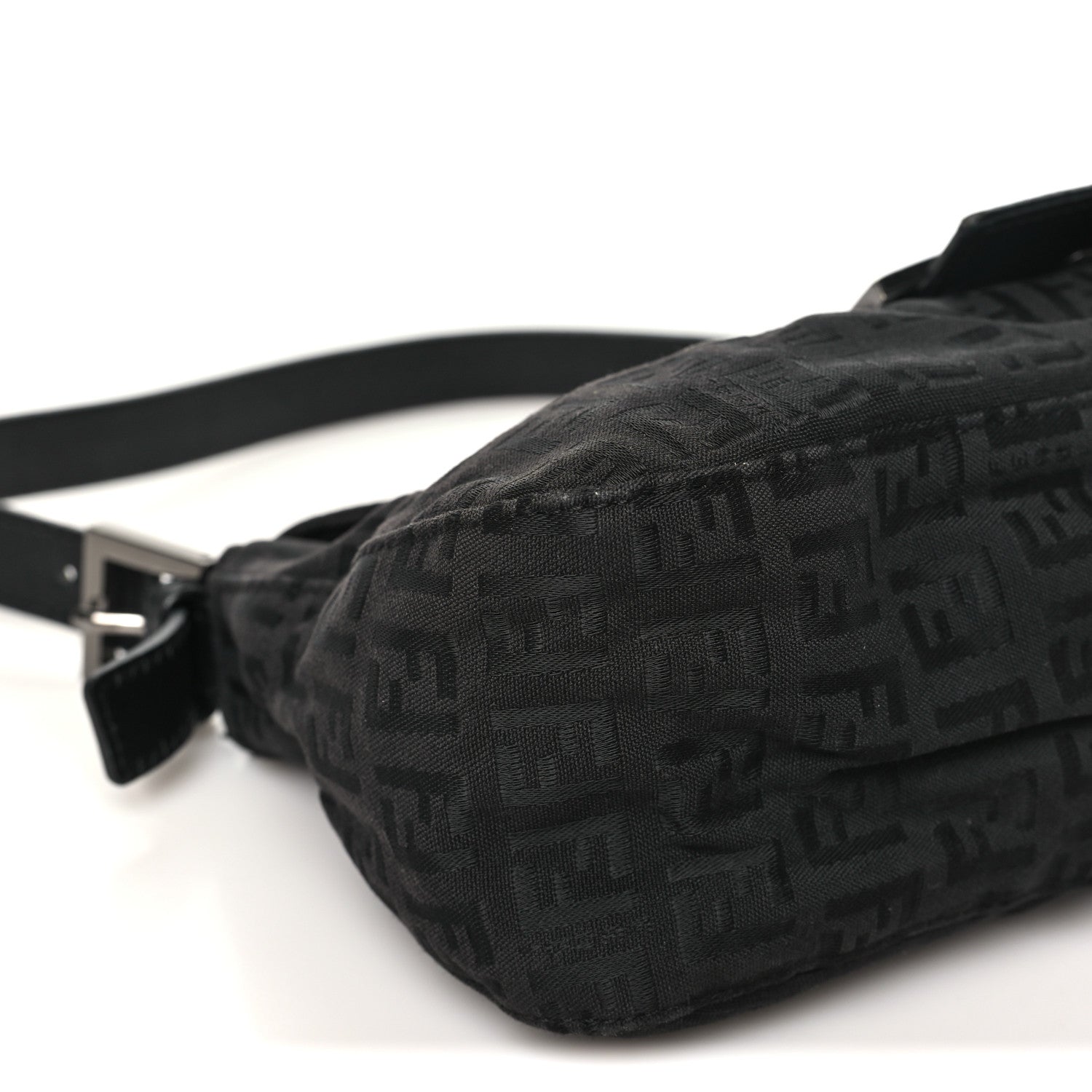 Fendi Nylon Zucca Baguette Black 8 of 11
