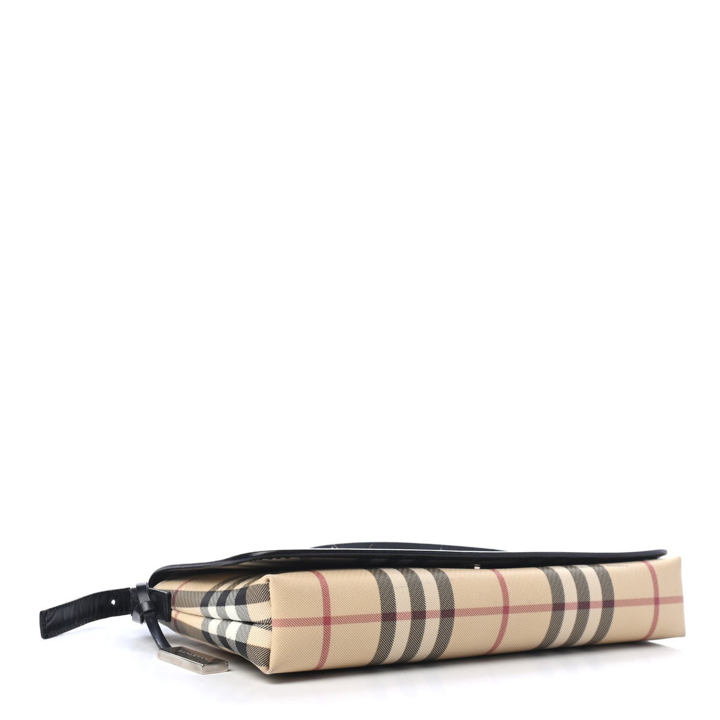 House Check Small Shoulder Bag Black