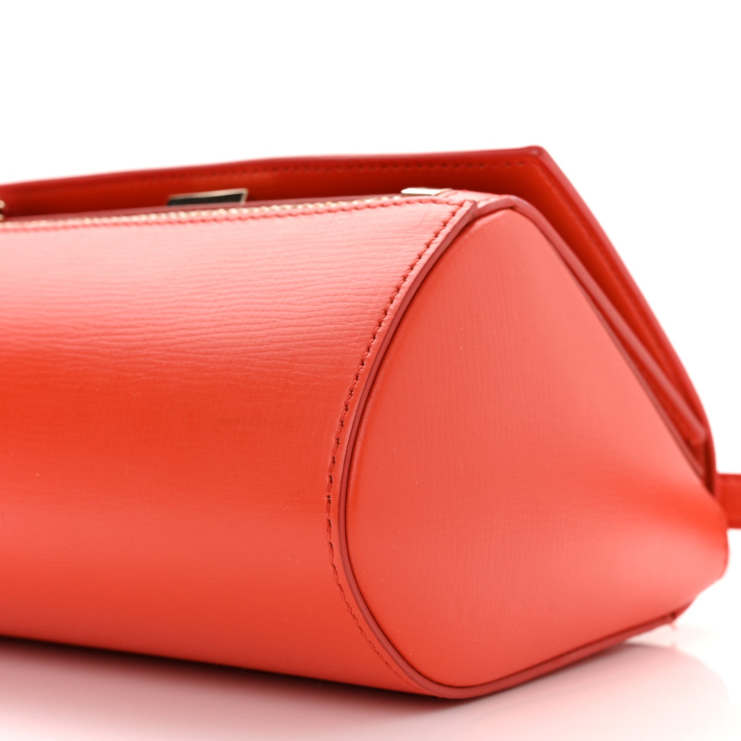 Givenchy Textured Calfskin Mini Pandora Box Crossbody Bag Orange 10 of 10
