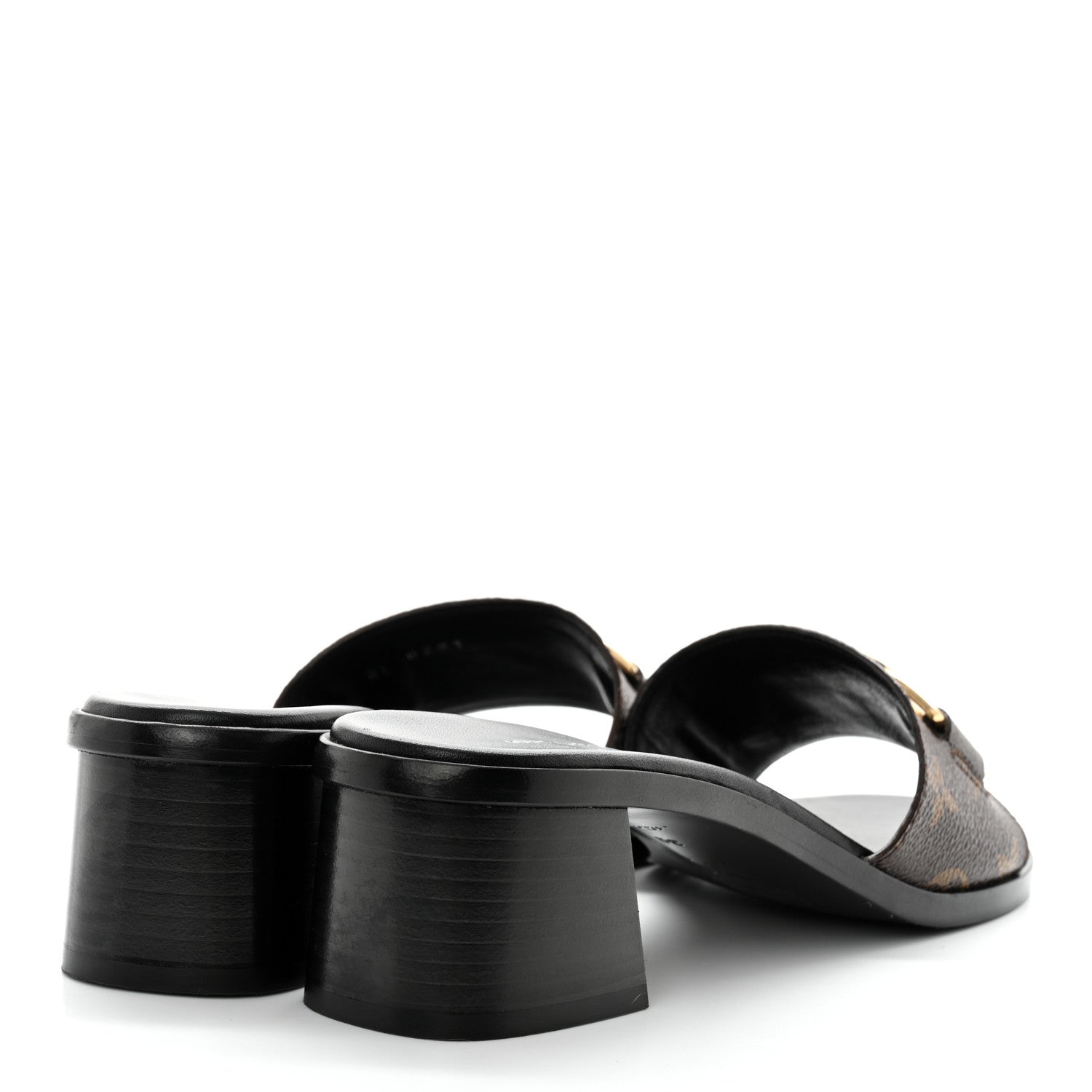 Louis Vuitton Monogram Lock It Mules 39 4 of 10