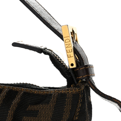 Fendi Zucca Zipped Baguette Tobacco 13 of 13
