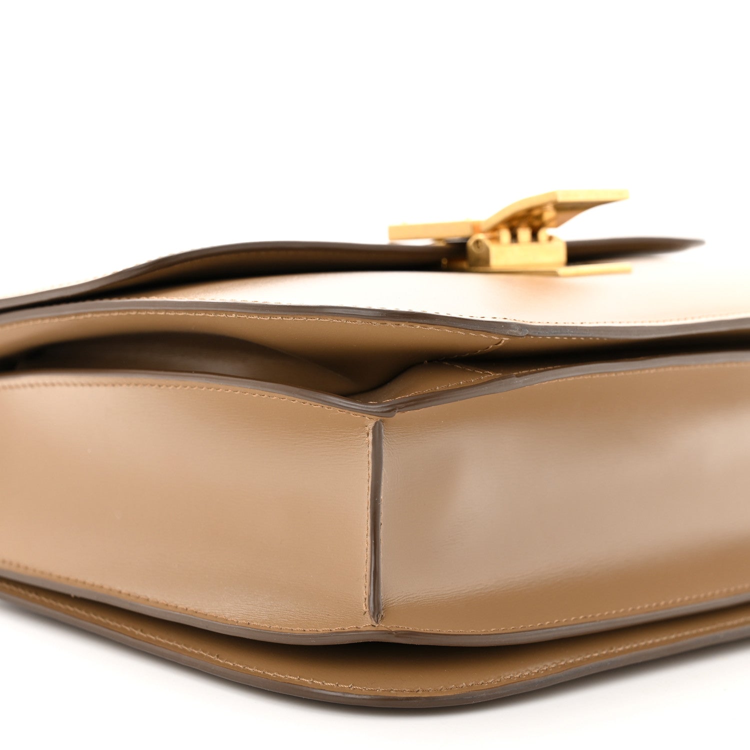 Celine Box Calfskin Medium Classic Box Flap Bag Light Camel 9 of 12