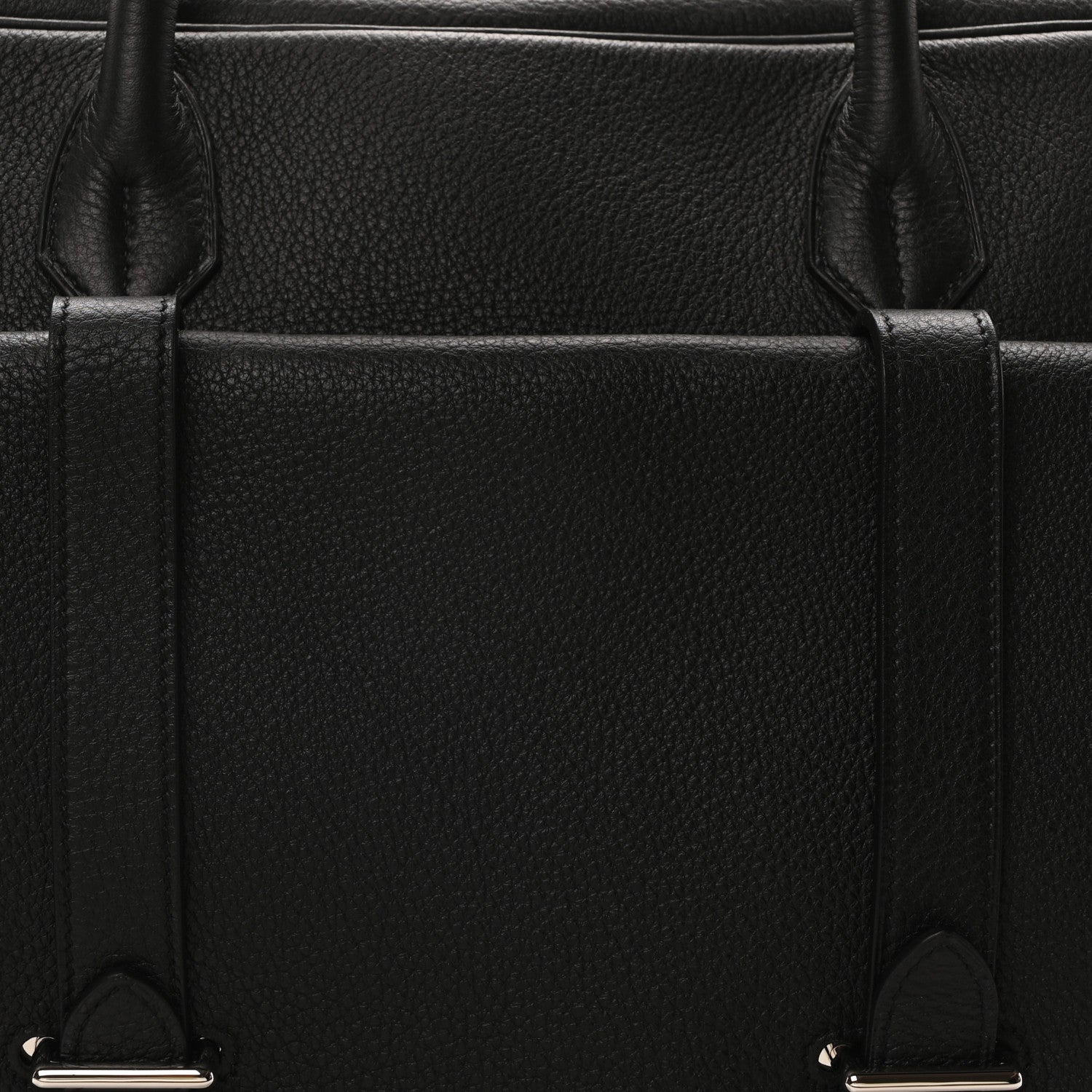 Hermes Taurillon Clemence Steve 45 Black 8 of 10