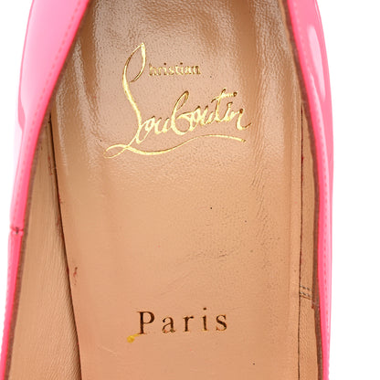 Christian Louboutin Patent So Kate 120 Pumps 39 Shocking Pink 6 of 9
