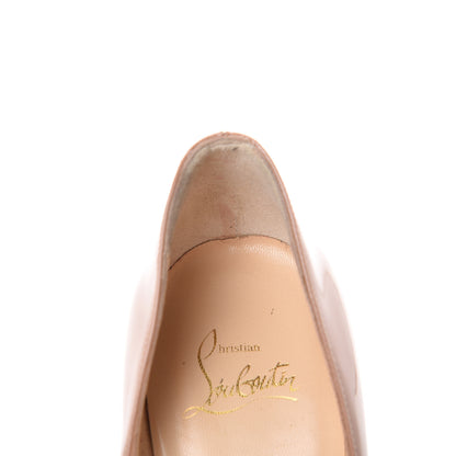 Christian Louboutin Patent So Kate 120 Pumps 37 Nude 9 of 11