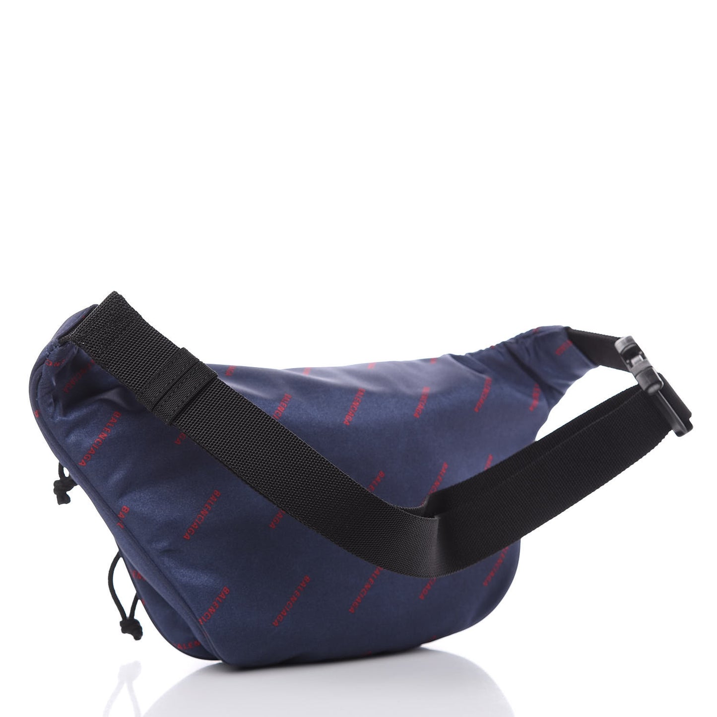 Twill Nylon Allover Logo Explorer Beltpack Bleu Canopee Rouge