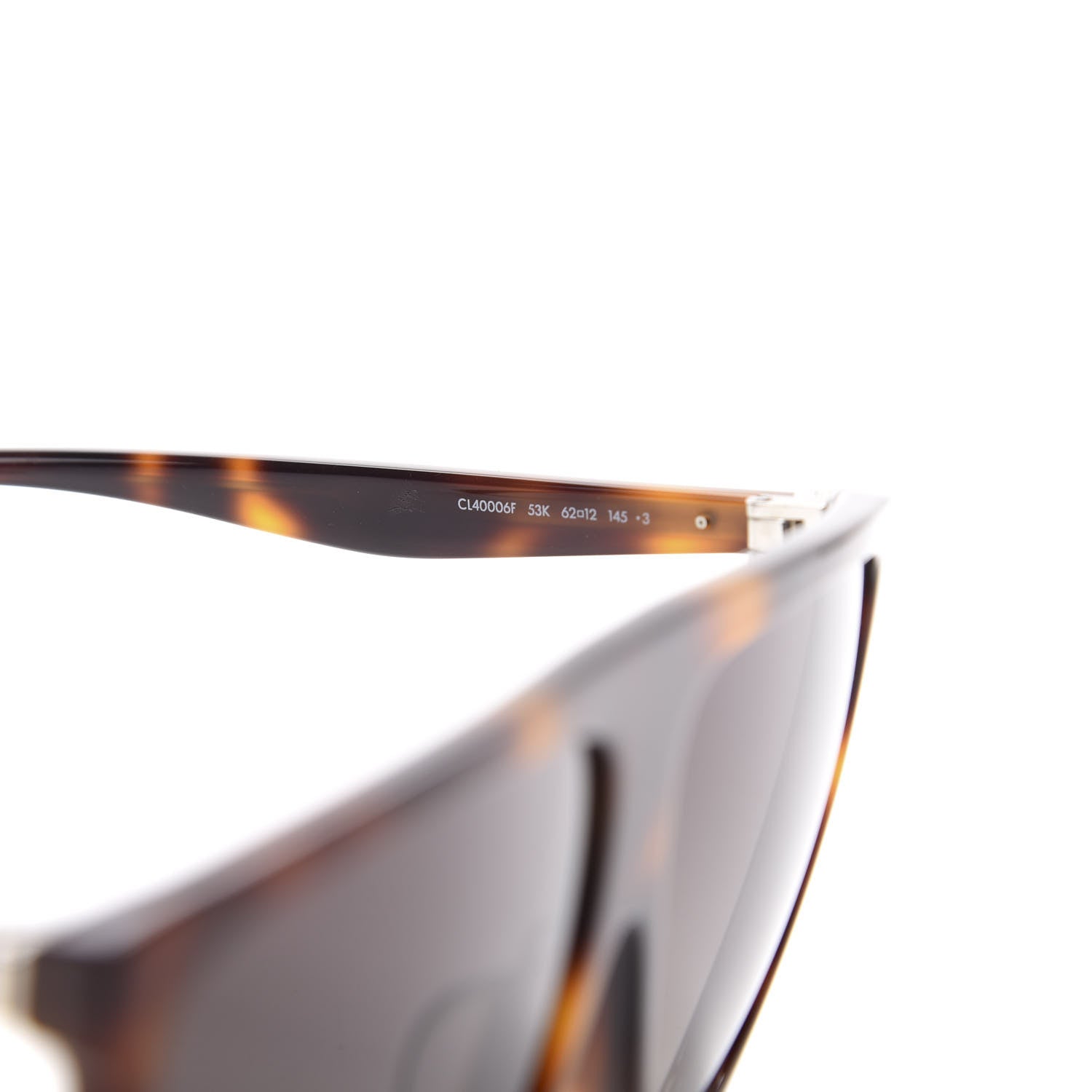 Celine Thin Shadow Sunglasses CL40006I Havana 6 of 6