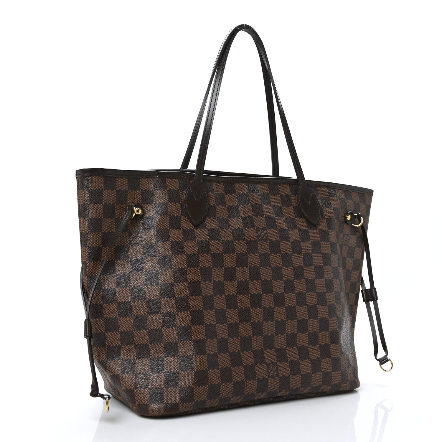 Louis Vuitton Damier Ebene Neverfull MM 3 of 10