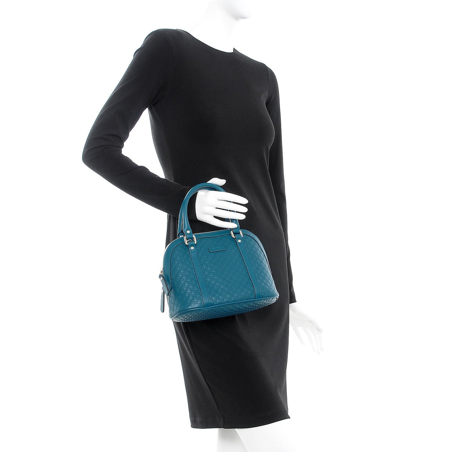 Microguccissima Mini Dome Bag Deep Cobalt