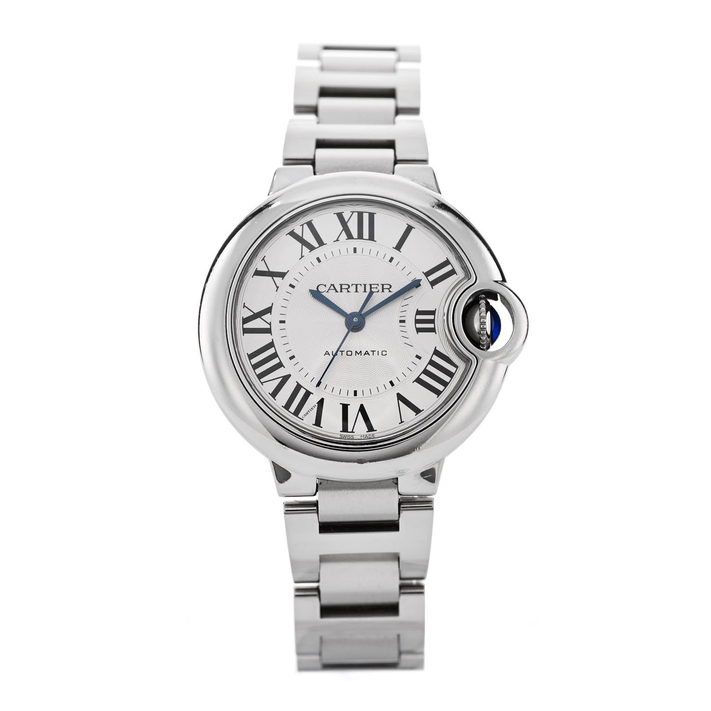 Stainless Steel 33mm Ballon Bleu De Cartier Automatic Watch