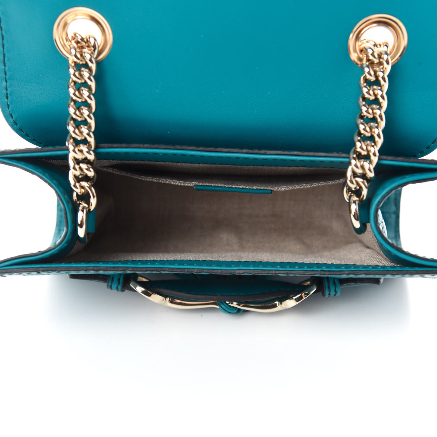 Microguccissima Mini Emily Shoulder Bag Deep Cobalt