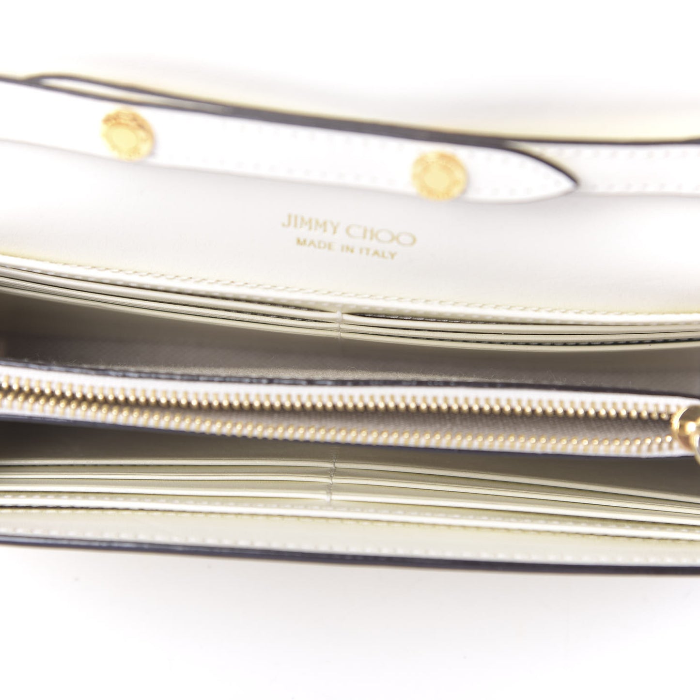 Calfskin Mini Madeline Wallet On Chain Latte