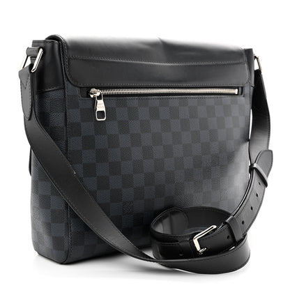 Louis Vuitton Damier Cobalt Newport Messenger MM 3 of 12