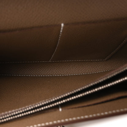 Hermes Epsom Kelly Wallet To Go Etoupe 5 of 11