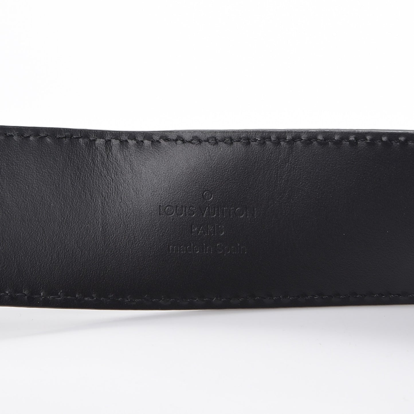 Damier Graphite 40mm LV Initiales Belt 110 44