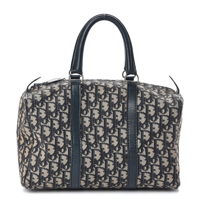 Christian Dior Denim Monogram Boston Navy 1 of 8