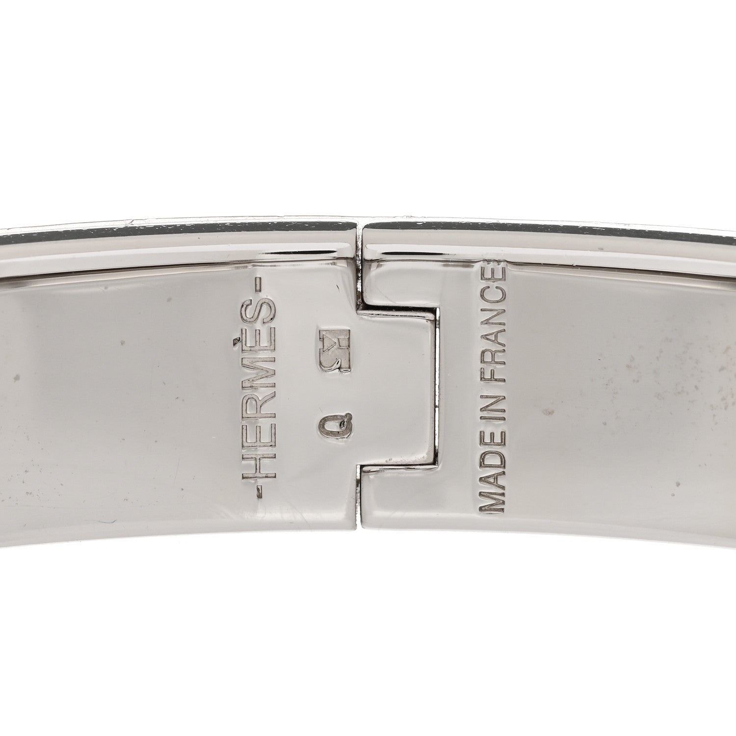 Hermes Enamel Narrow Clic Clac H Bracelet PM Orange 4 of 6