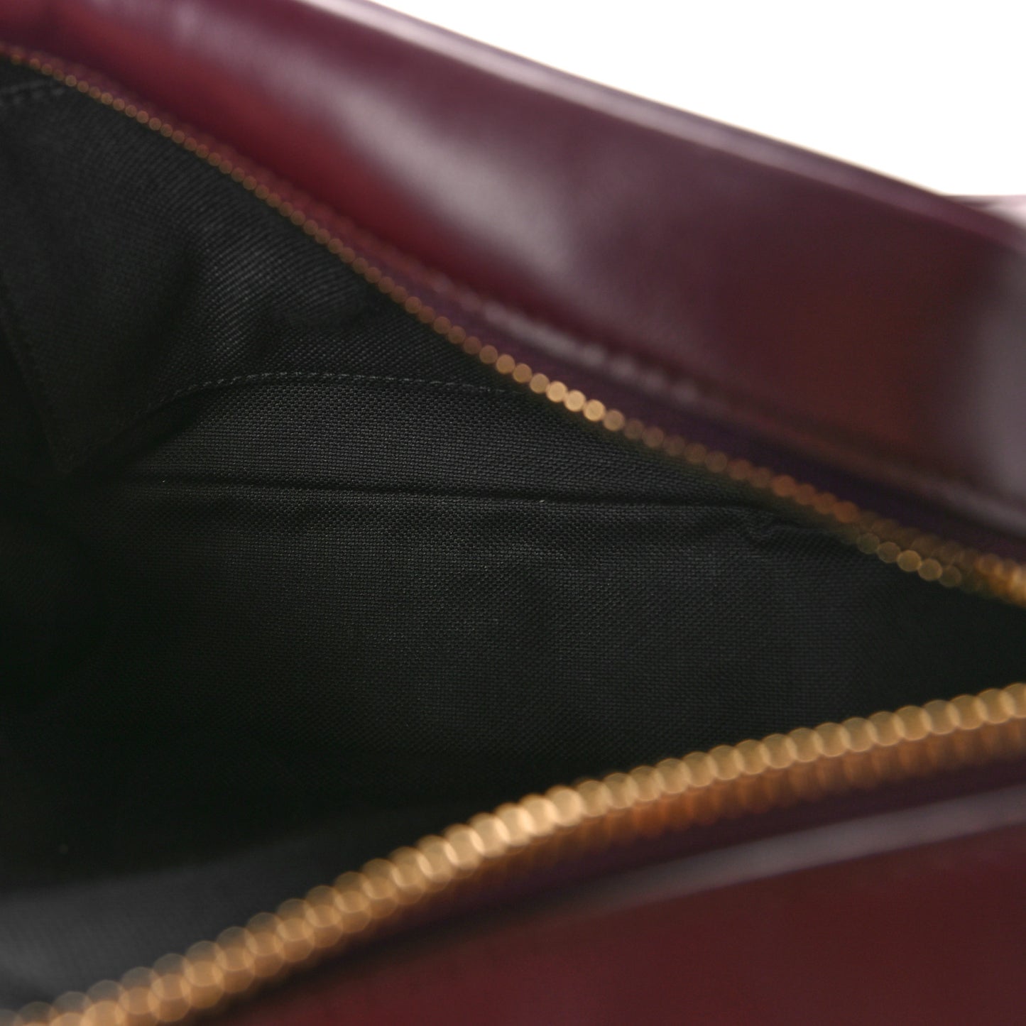 Calfskin Vela Camera Crossbody Bag Burgundy