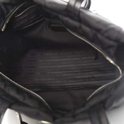 Prada Tessuto Nylon Bomber Tote Black 5 of 10